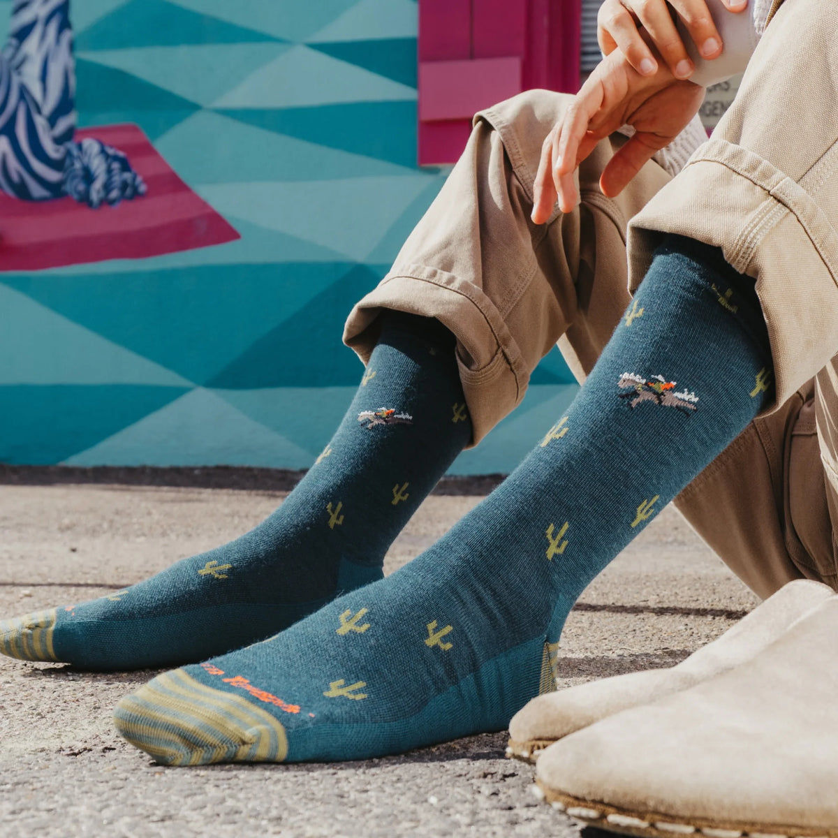 Men's Wool'D Wool'D West Crew Lightweight Lifestyle Socks