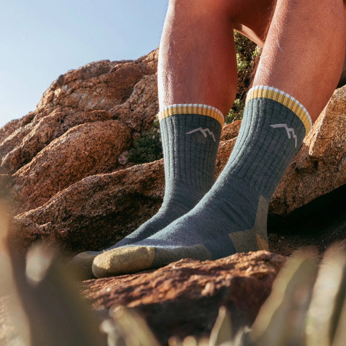 Men's Hiker Micro Crew Midweight Hiking Socks