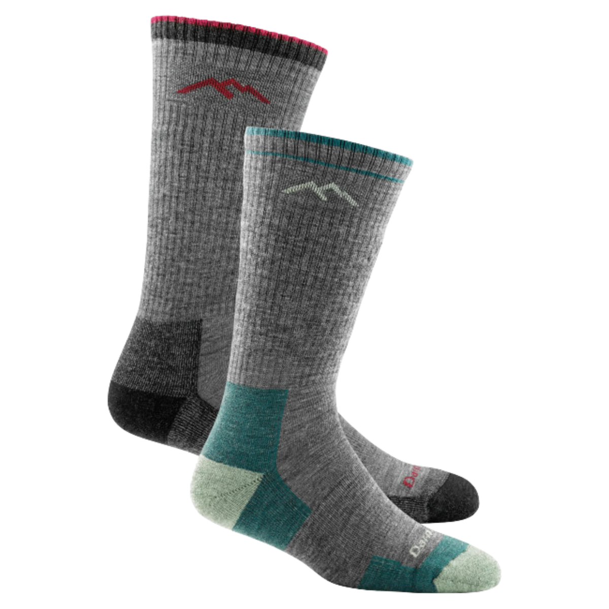 Men's and Women's Hiker Boot Sock 2-Pack Hiking Socks